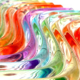 Rainbow Wave Bar Background Wall Mould Brick Sticker Silicone Mold