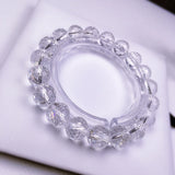 Rainbow Crystal Charm Bracelet 10mm Bead All-Match Accessory