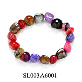 Irregular Gem Mixed Bracelet for Woman