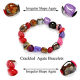 Irregular Gem Mixed Bracelet for Woman