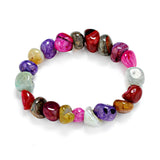 Irregular Gem Mixed Bracelet for Woman