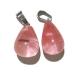 Natural Stone Gem Water Drop Pendant DIY Necklace Bracelet Earrings