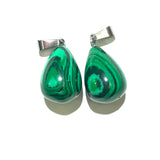 Natural Stone Gem Water Drop Pendant DIY Necklace Bracelet Earrings