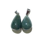 Natural Stone Gem Water Drop Pendant DIY Necklace Bracelet Earrings