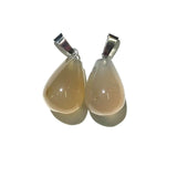 Natural Stone Gem Water Drop Pendant DIY Necklace Bracelet Earrings