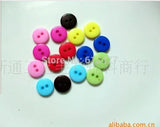 Colorful Buttons Sewing Painted Buttons DIY Clothing Accessories 500pcs