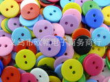 Colorful Sewing Painted Buttons 500pcs DIY Clothing Accessories BT03