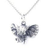316L Stainless Steel Biker Style Elephant Pendant