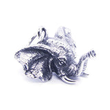 316L Stainless Steel Biker Style Elephant Pendant