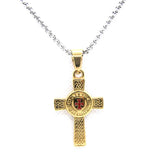 316L Stainless Steel Cross Pendant Necklace