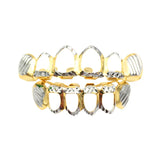 Rapper Hip Hop Flowers Grillz Cap Dental Braces
