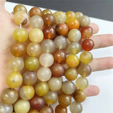 Rare 14MM Tibet Old Agate Gemstone Beads Healing Power Natural Stone