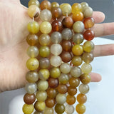 Rare 14MM Tibet Old Agate Gemstone Beads Healing Power Natural Stone