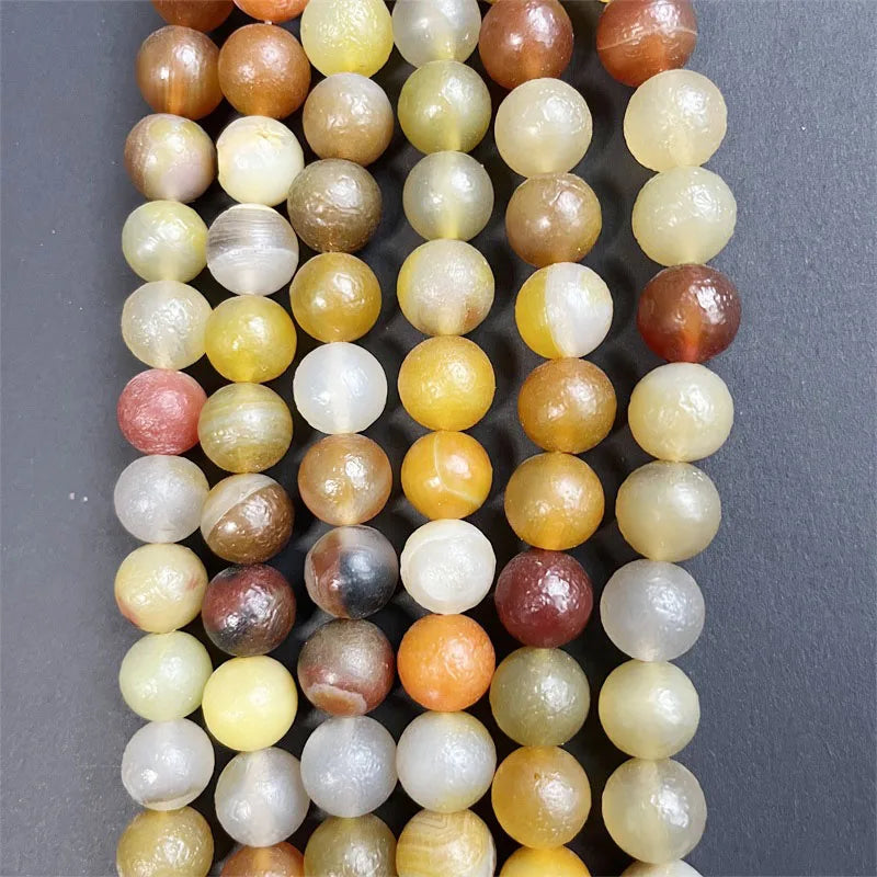 Rare 14MM Tibet Old Agate Gemstone Beads Healing Power Natural Stone
