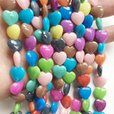 5*12*12MM Oval Peach Heart Jade Beads for Jewelry Making