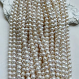 6MM Natural Pearl Loose Beads for Jewelry Making