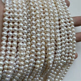 6MM Natural Pearl Loose Beads for Jewelry Making