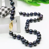 8-9MM Akoya Cultured Pearl Necklace Beads Jewelry Natural Stone For Girl Women