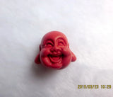 Rare Cinnabar Buddha Head Pendant