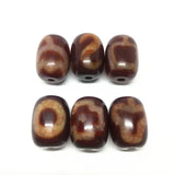 Rare Red Carnelian Tibet Dzi Beads Fine Jewelry Making Bracelet