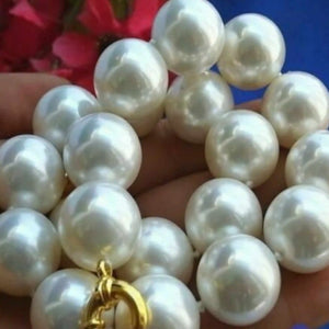 16mm South Sea Shell Pearl Necklace 22 Inches