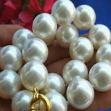16mm South Sea Shell Pearl Necklace 22 Inches