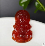 Rare Nateral Agate Hand Polished Laughing Jade Pendant