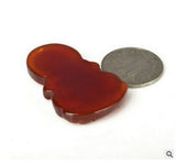 Rare Agate Hand Polished Laughing Jade Pendant