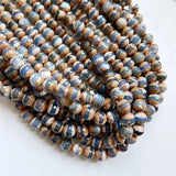 8MM Gemstone DZI Beads for DIY Jewelry Making - Healing Power Natural Stone