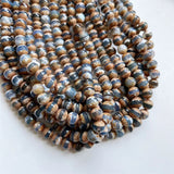 8MM Gemstone DZI Beads for DIY Jewelry Making - Healing Power Natural Stone