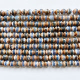 8MM Gemstone DZI Beads for DIY Jewelry Making - Healing Power Natural Stone