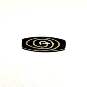 10*30mm Natural Agate Dzi Bead Tibetan Amulet for Jewelry Making DIY