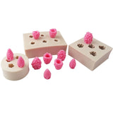 Raspberry Baking Mold Silicone Cake Decorating Tools Fondant Chocolate Mould