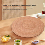 Rattan Woven Placemats,Heat Resistant Place Mat,Trivets 40cm