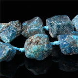 Apatite Rough Stone Bead Natural Irregular Shape 20-30mm