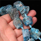 Apatite Rough Stone Bead Natural Irregular Shape 20-30mm