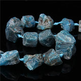 Apatite Rough Stone Bead Natural Irregular Shape 20-30mm