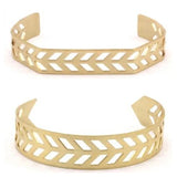Raw Brass Bracelet Cuff Bangle