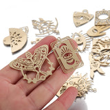 Raw Brass Sun Moon Charms for DIY Jewelry Making