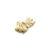 Brass Matisse Inspired Leaf Charms Pendant for Jewelry Making