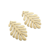 Brass Matisse Inspired Leaf Charms Pendant for Jewelry Making