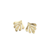 Brass Matisse Inspired Leaf Charms Pendant for Jewelry Making