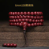 Cinnabar Buddha Bracelet High Content Ore String