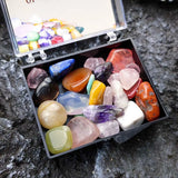 Raw Ore Specimens Set Natural Crystal Mineral Rough Stone Crafts