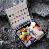 Raw Ore Specimens Set Natural Crystal Mineral Rough Stone Crafts