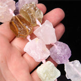 Raw Reiki Irreg Quartz Rough Amethyst Citrine Prehnite Crystal Rock