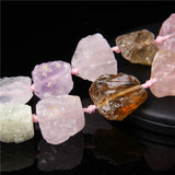 Raw Reiki Irreg Quartz Rough Amethyst Citrine Prehnite Crystal Rock