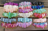 Raw Crystal Wedding Hair Accessories Hair Comb Hair Fork Hairpin