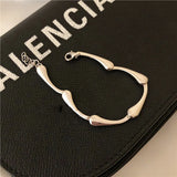 Raylove Water Drop Vintage Thai Silver Bracelet