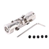 RC Double Universal Joint Cardan Joint Gimbal Couplings with Screw